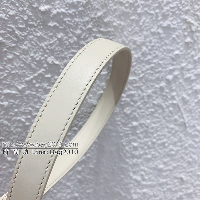 Chanel2020春季新款女士皮帶 香奈兒Pharrell皮衿雙C字母扣腰帶  jjp1887